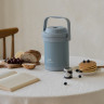 Термос THERMOS TCRA-1801 NEBL 1.5L из нержавеющей стали с емкостью для еды 563347